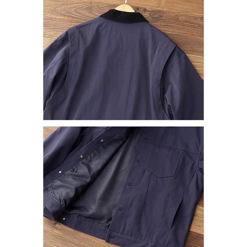 634 Taya Contrast Collar Ranch Jacket