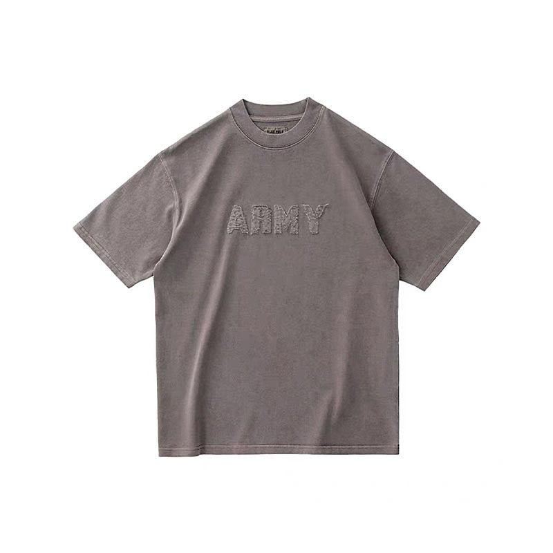 320G Pure Cotton "Army" Tee