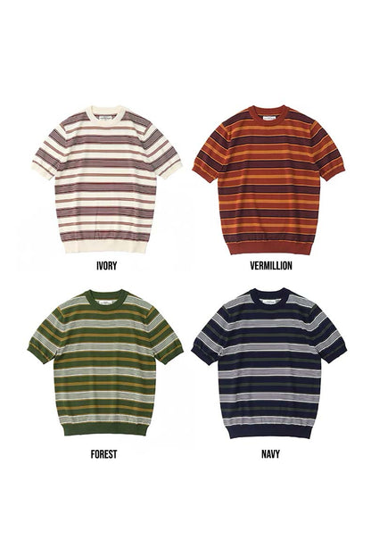 591 Kouji Knitted Short-Sleeve Tee