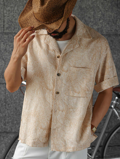 834 Yori Paisley Printed Shirt