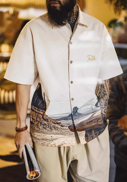 679 Kouye Printed Short-Sleeve Shirt