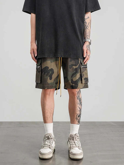 548 Mamoru Camo Shorts