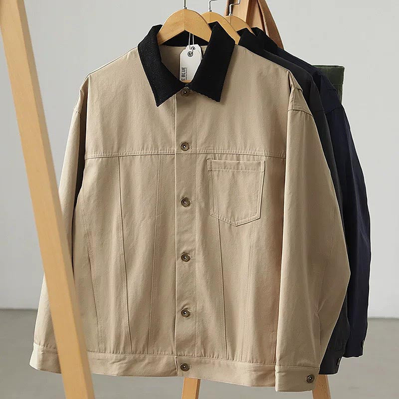 634 Taya Contrast Collar Ranch Jacket