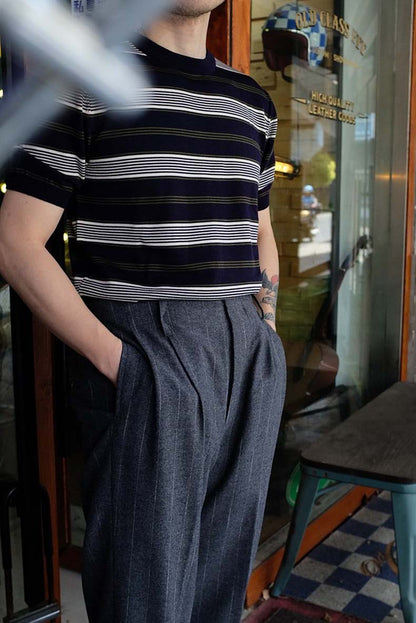 591 Kouji Knitted Short-Sleeve Tee