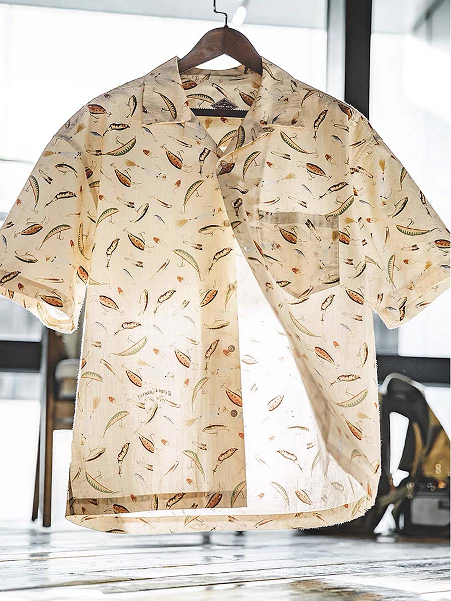 534 Roi "Fisherman" Printed Shirt