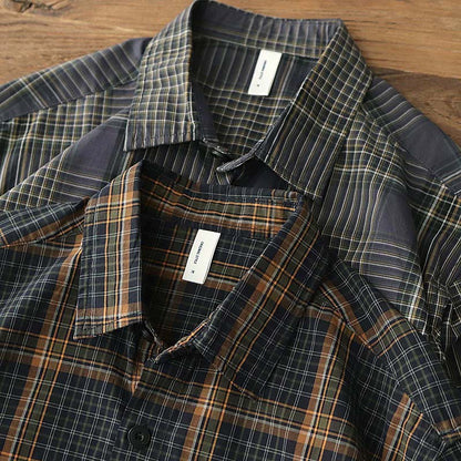 569 Woven Plaid Shirt