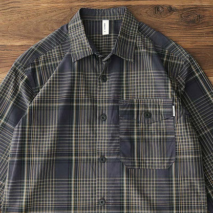 569 Woven Plaid Shirt