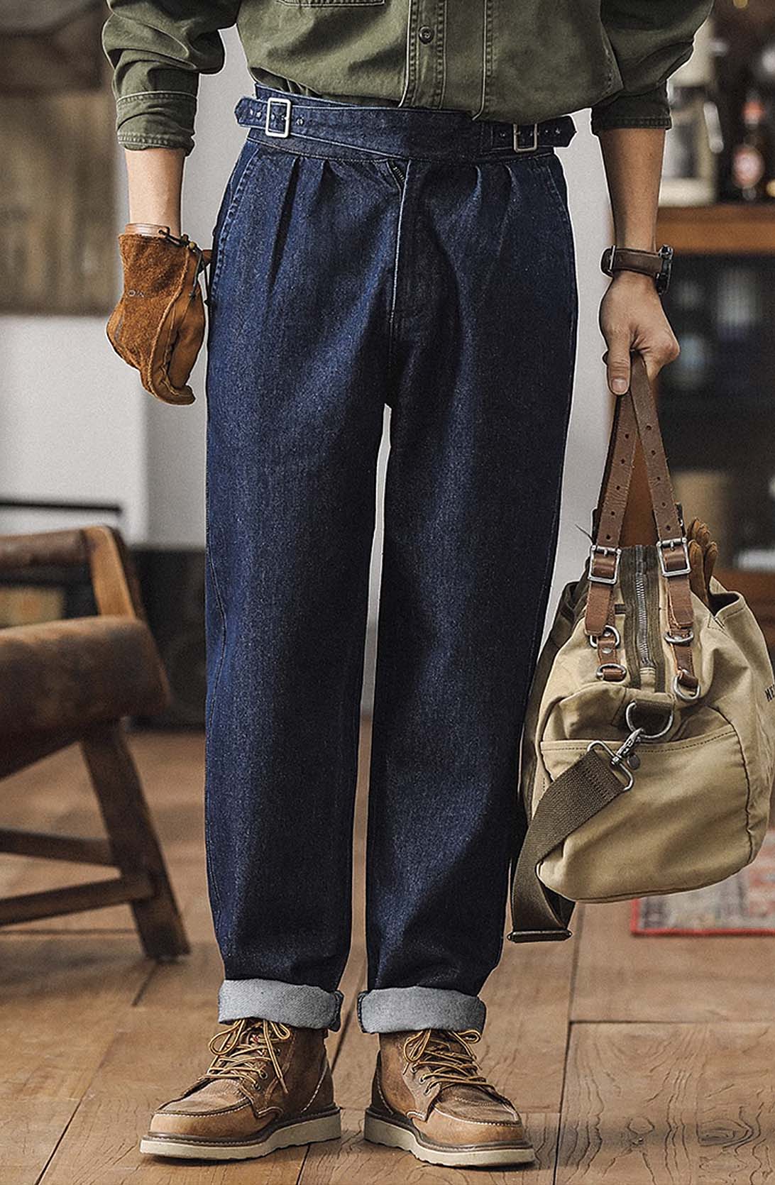 573 Yona Denim Gurkha Trousers