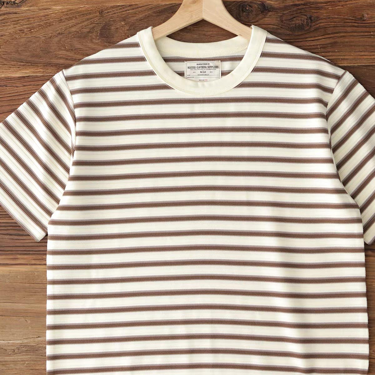 411 Weaved Striped T-Shirt