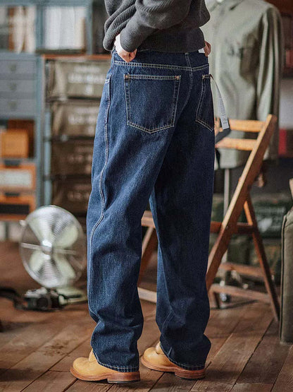 589 Kisho Washed Straight Denim