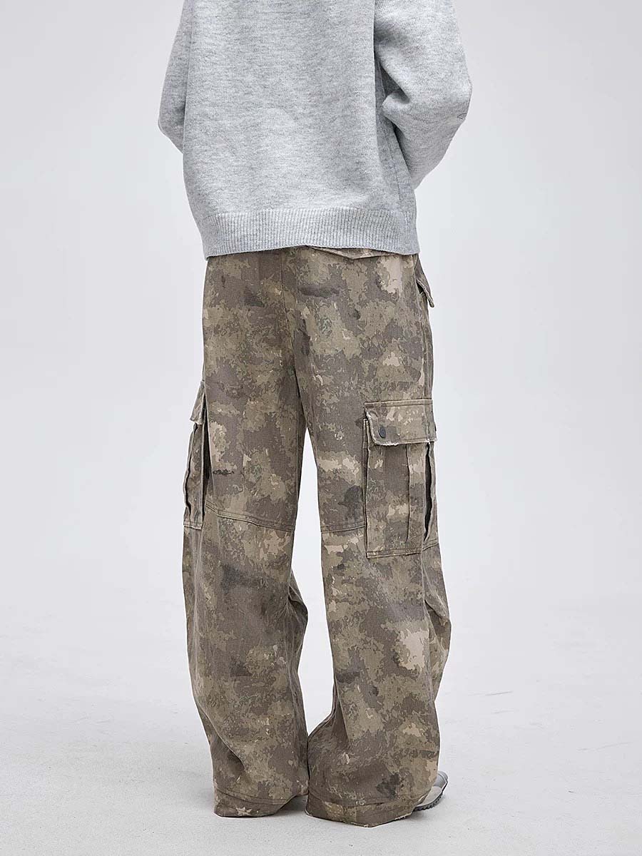 647 Osako "Sands" Printed Cargo Trousers