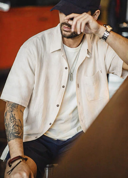 342 Tanaka Relaxed Short-Sleeve Shirt