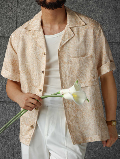 834 Yori Paisley Printed Shirt