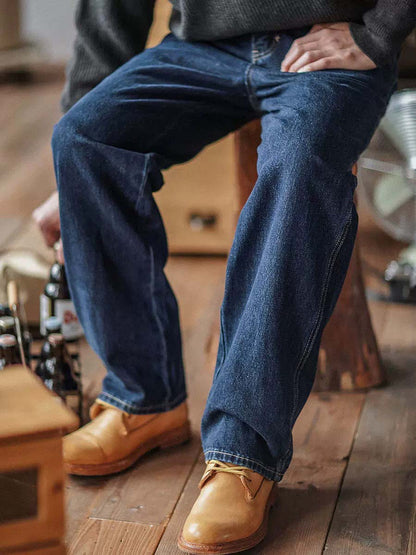589 Kisho Washed Straight Denim