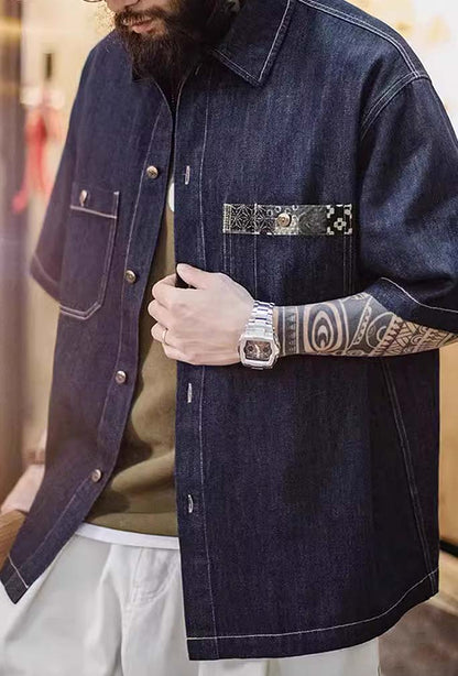 684 Fuju Denim Shirt