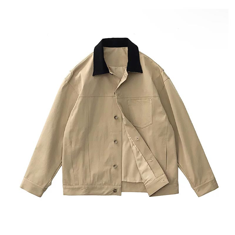 634 Taya Contrast Collar Ranch Jacket