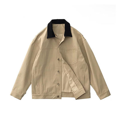 634 Taya Contrast Collar Ranch Jacket