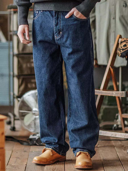 589 Kisho Washed Straight Denim