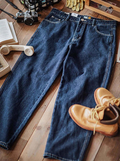 589 Kisho Washed Straight Denim