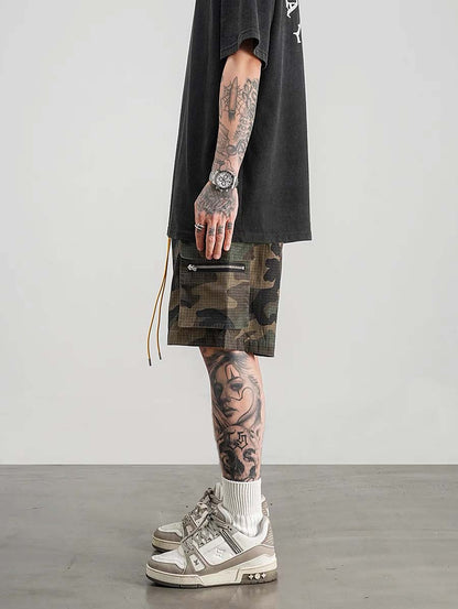548 Mamoru Camo Shorts