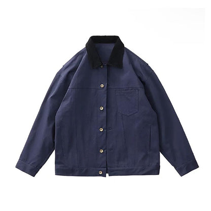 634 Taya Contrast Collar Ranch Jacket