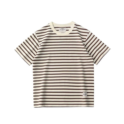 411 Weaved Striped T-Shirt