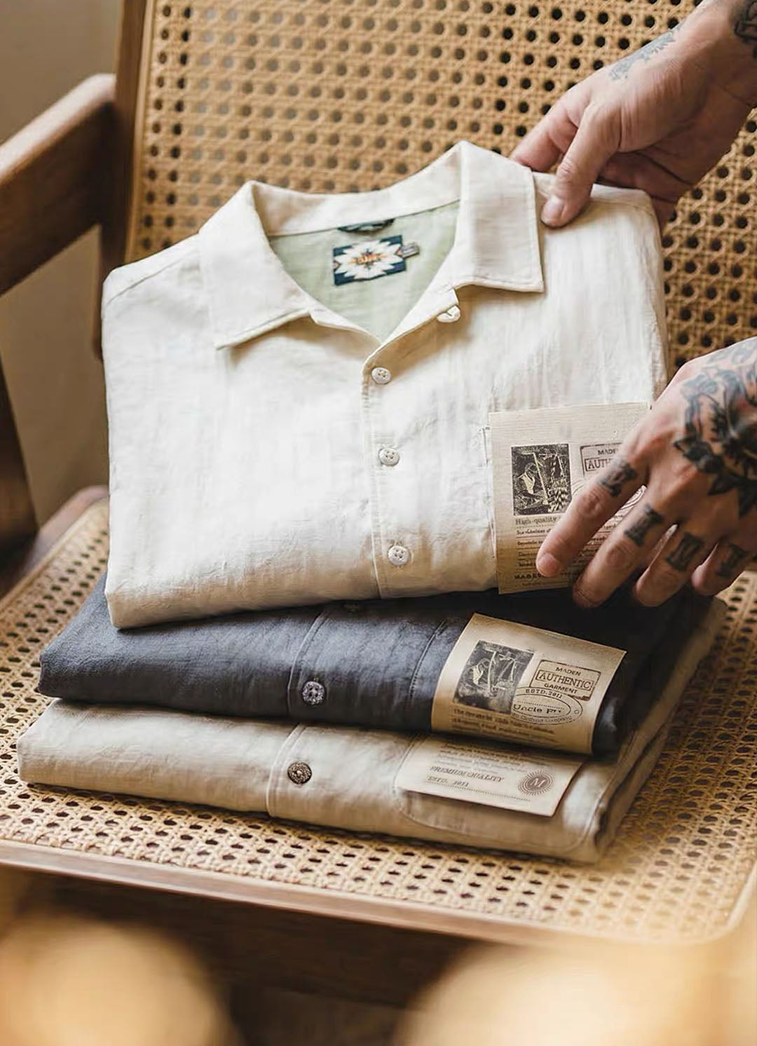 342 Tanaka Relaxed Short-Sleeve Shirt