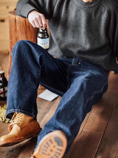 589 Kisho Washed Straight Denim