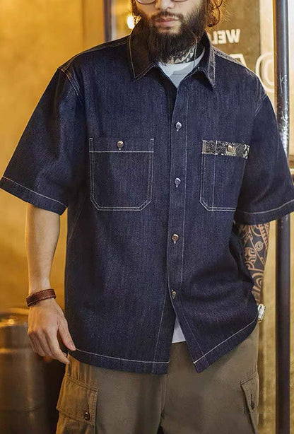 684 Fuju Denim Shirt