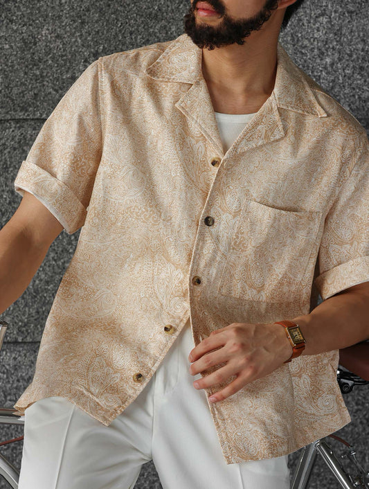 834 Yori Paisley Printed Shirt