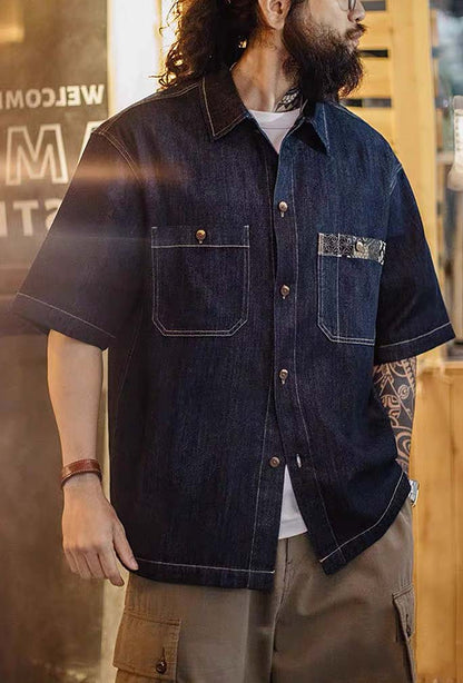 684 Fuju Denim Shirt