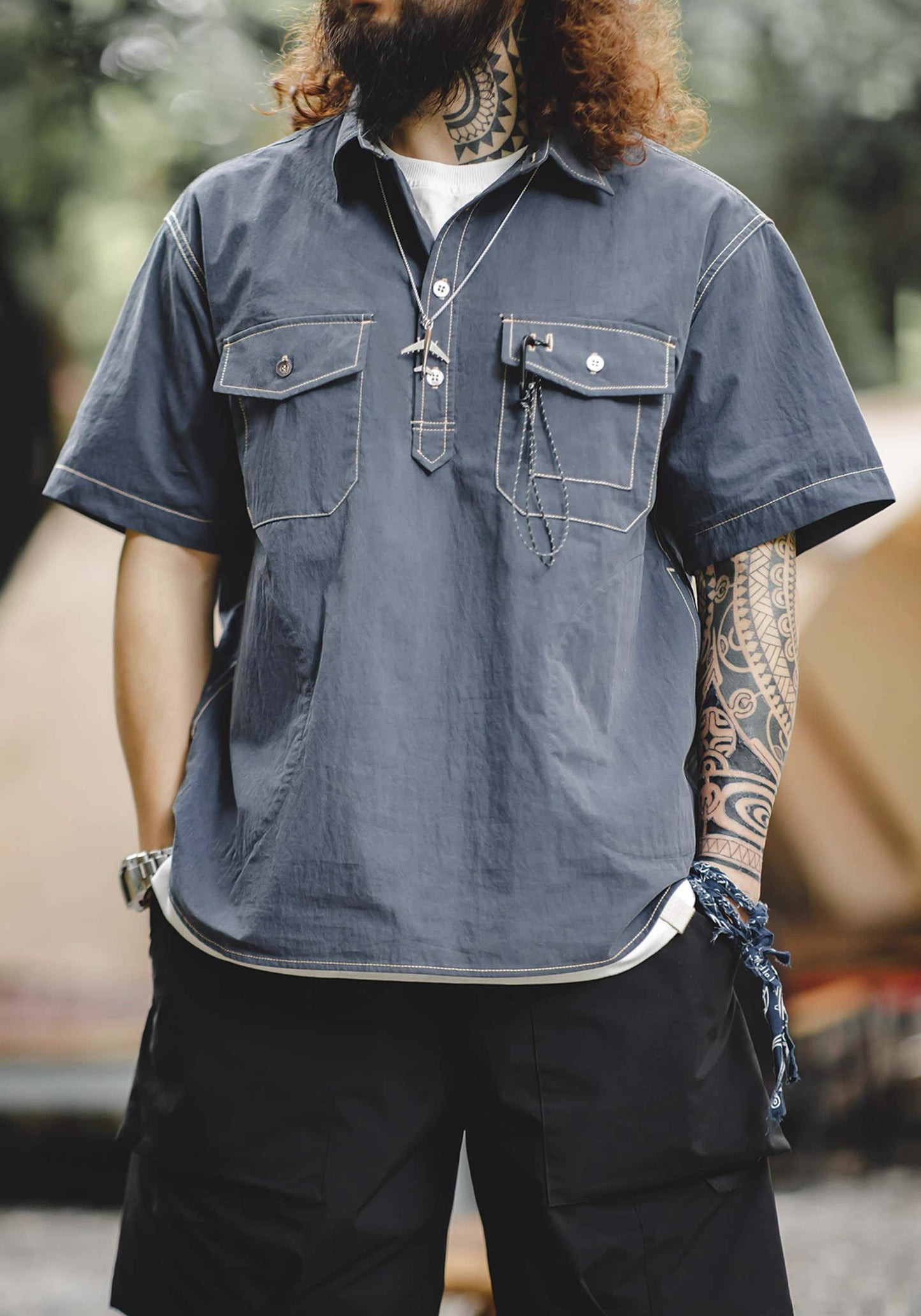 528 Kono Outdoor Short-Sleeve Shirt