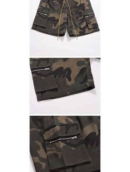 548 Mamoru Camo Shorts