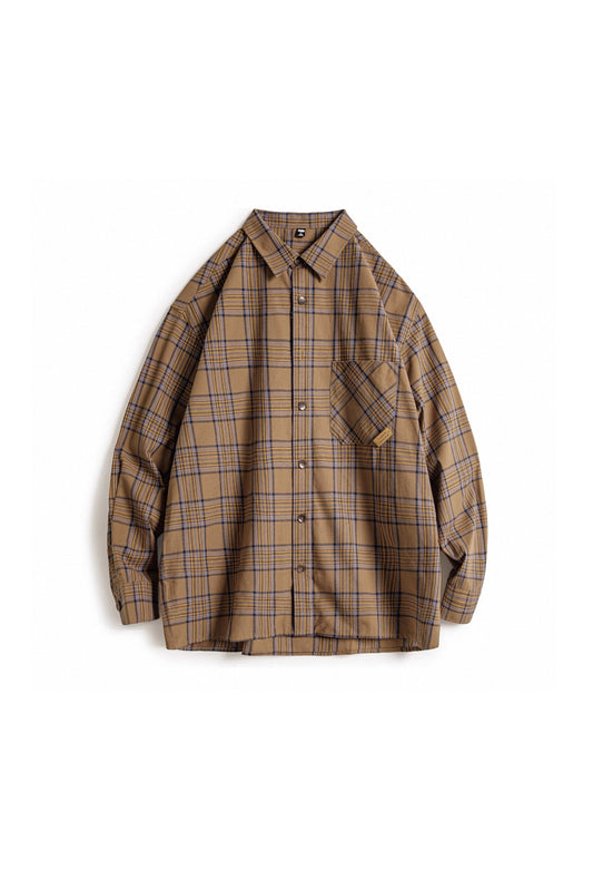762 Lex Casual Plaid Shirt