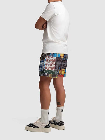 568 Kume Patchwork Shorts