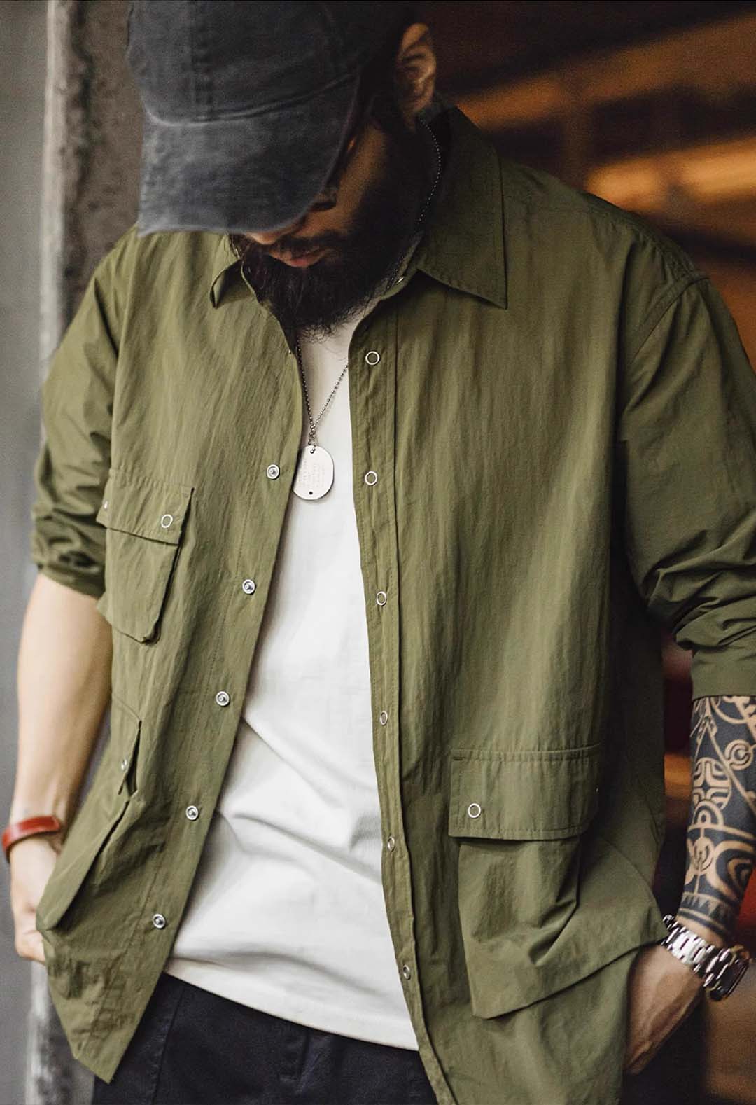 537 Rie Utilitarian Shirt