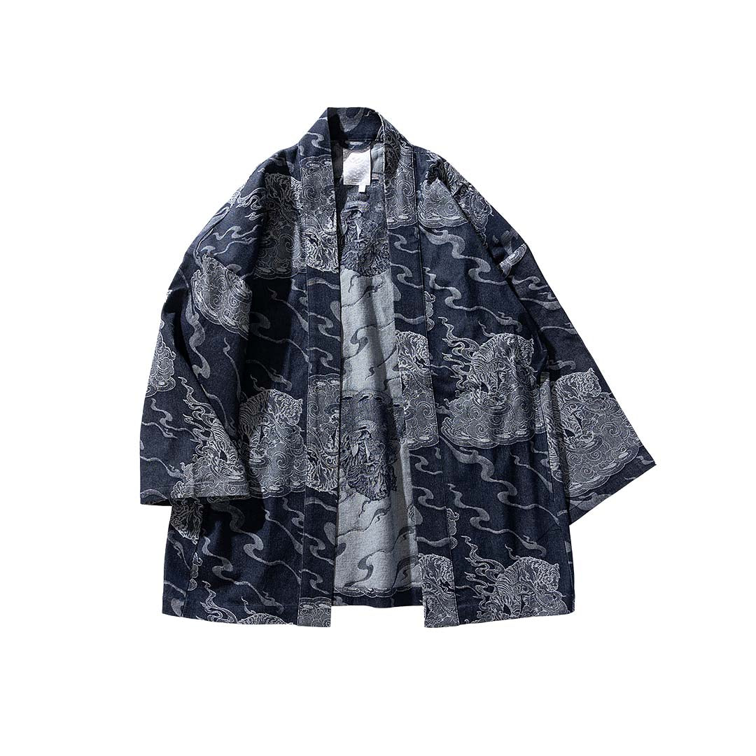 522 Boro Kimono Cardigan