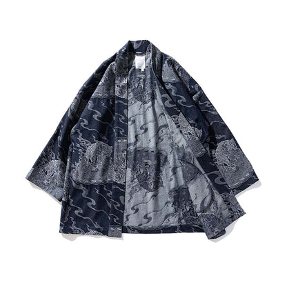 522 Boro Kimono Cardigan