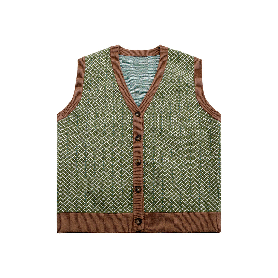 351 Oversized Knitted Vest
