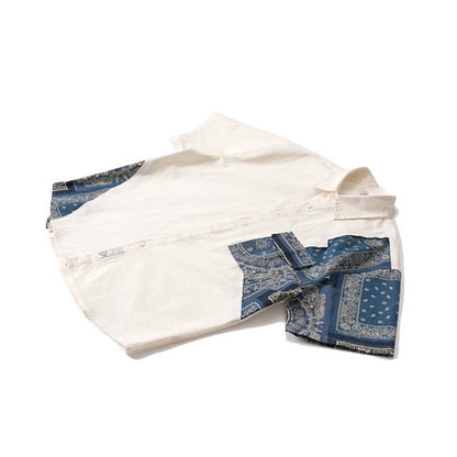168 Koji Patchwork Short-Sleeve Shirt