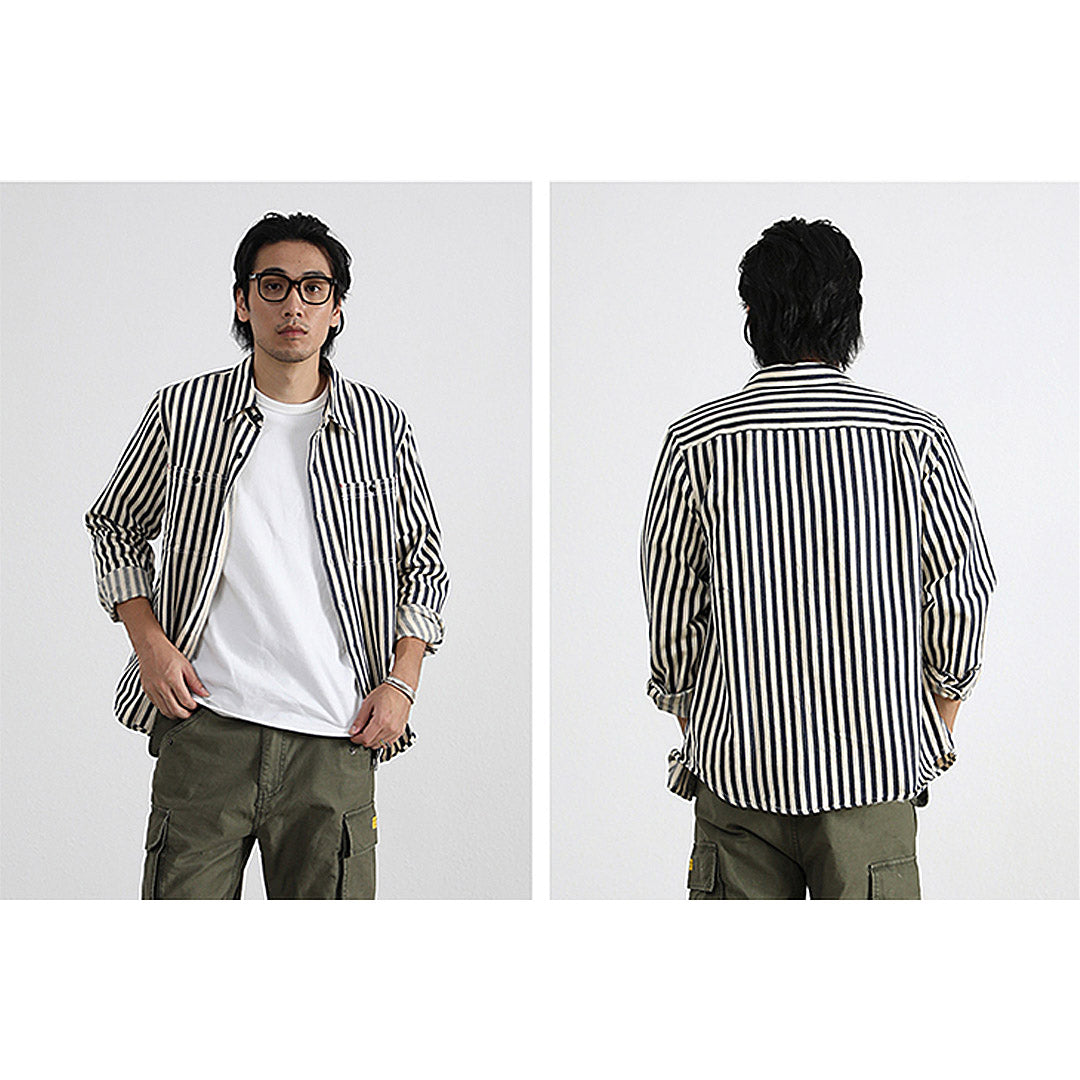 146 Akimeji Striped Shirt