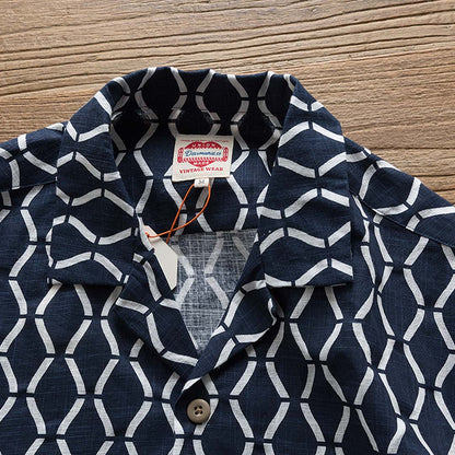 179 Printed Linen Shirt