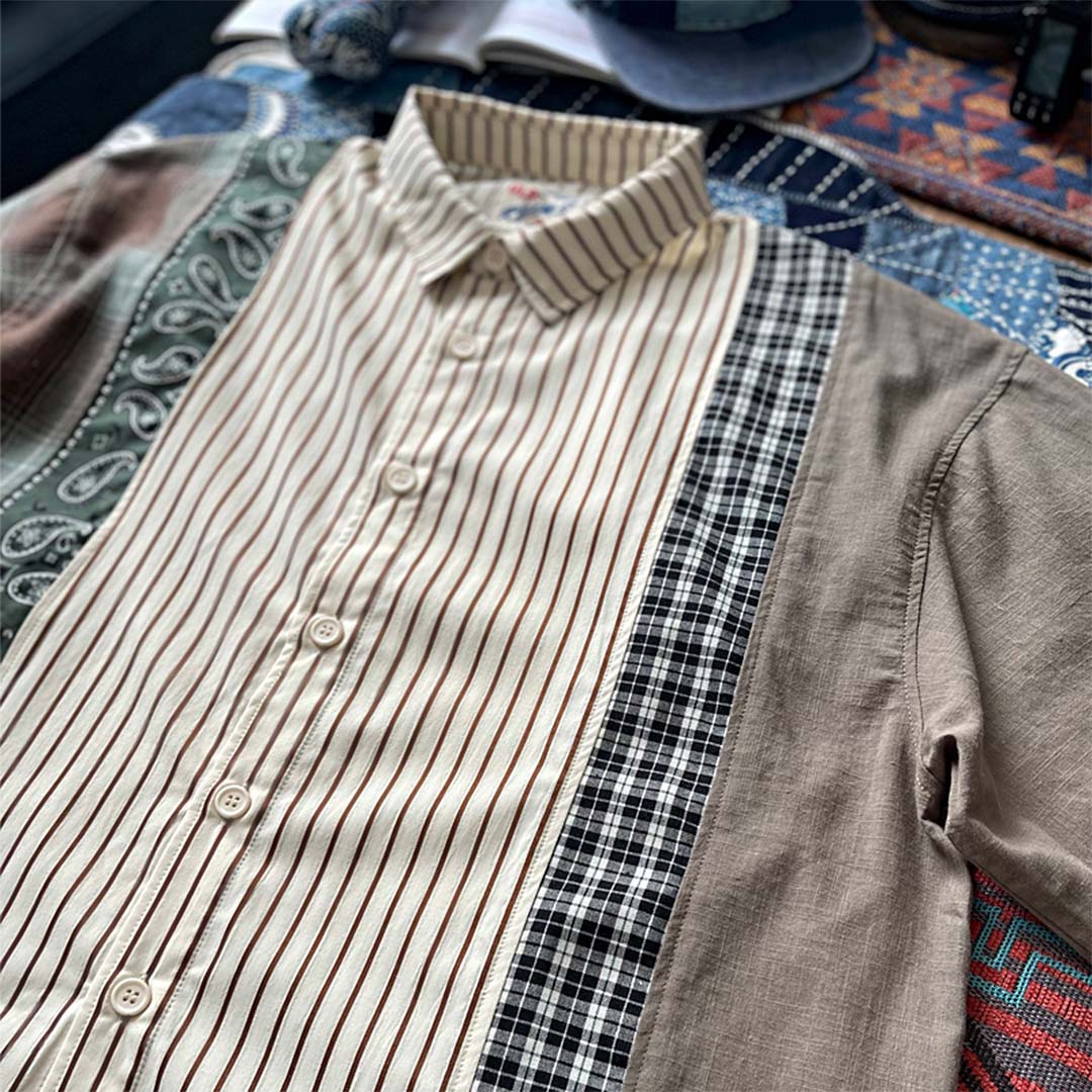 150 Kori Vintage Patchwork Shirt