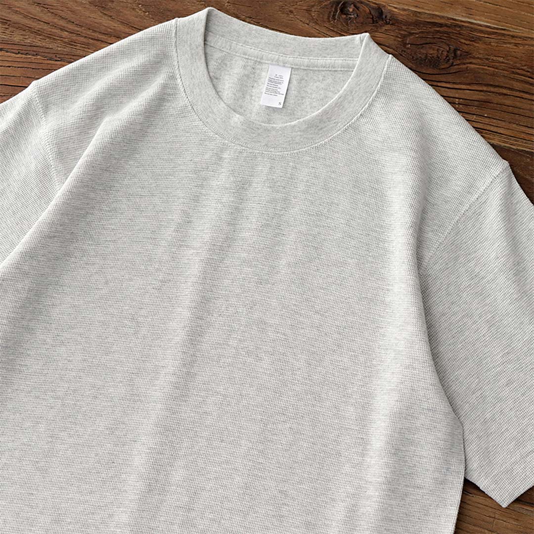 250G Basic Waffle T-Shirt