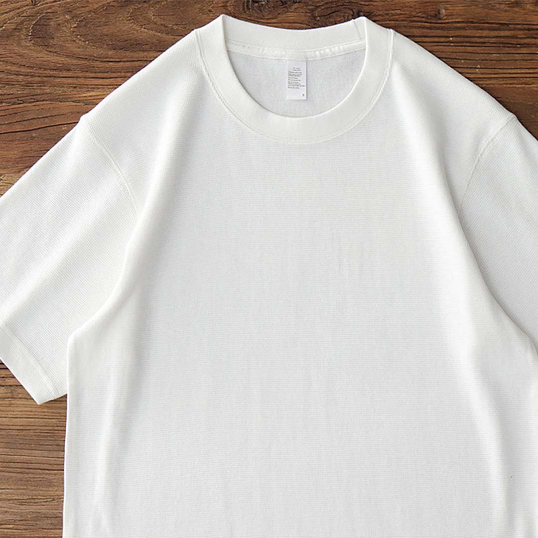 250G Basic Waffle T-Shirt