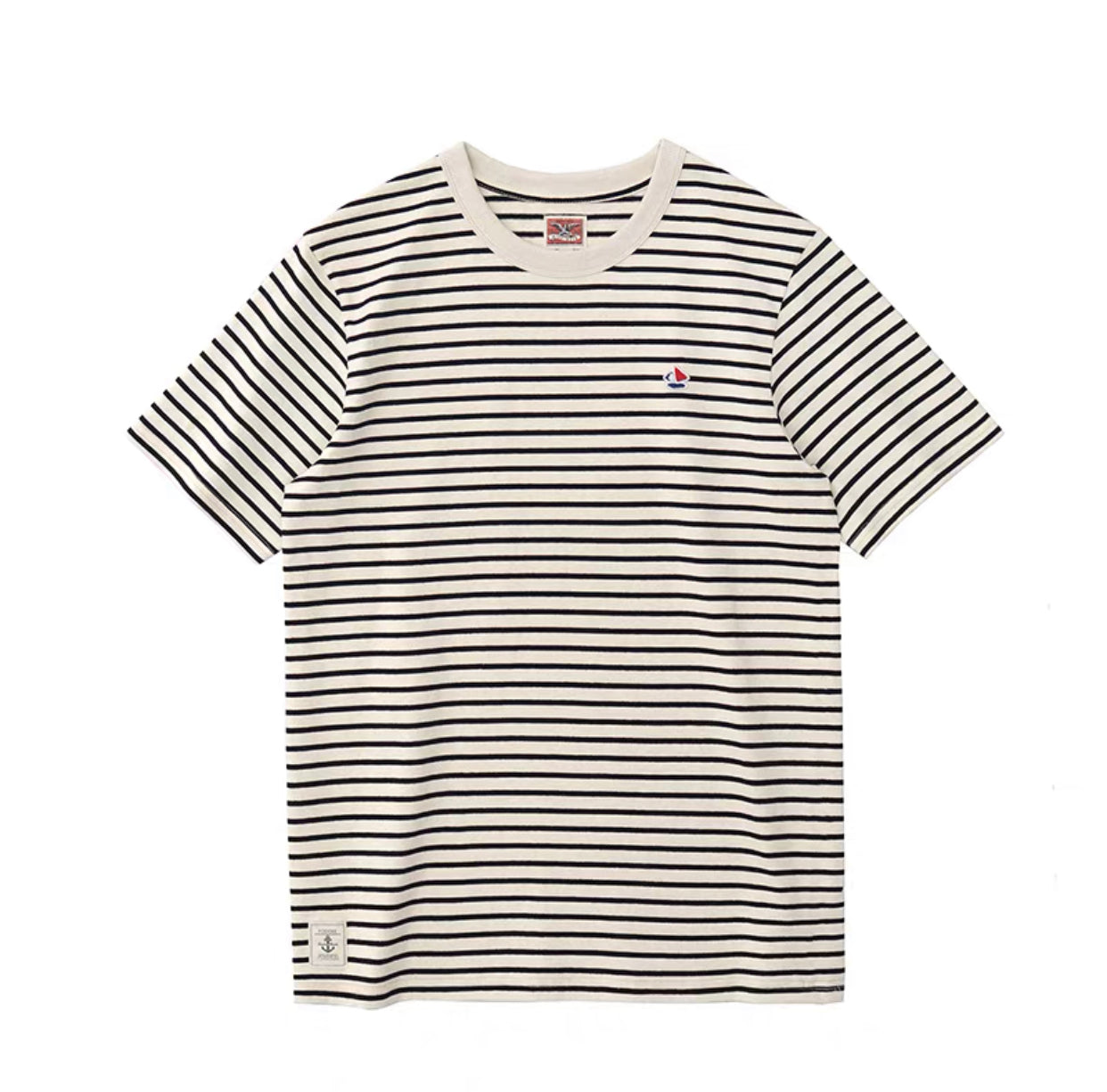 280G Vintage Striped Sailor Tee