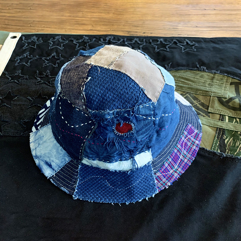 068 Patchwork Bucket Hat